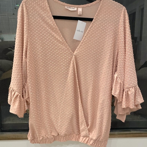 willow root | Tops | Rose Colored Loose Top Size Large New With Tags |  Poshmark